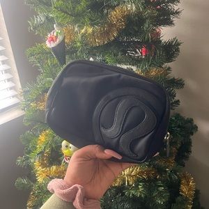 Lululemon Belt Bag. Black w/ black large logo